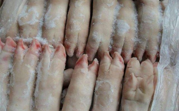 冷凍豬蹄進(jìn)口報關(guān)